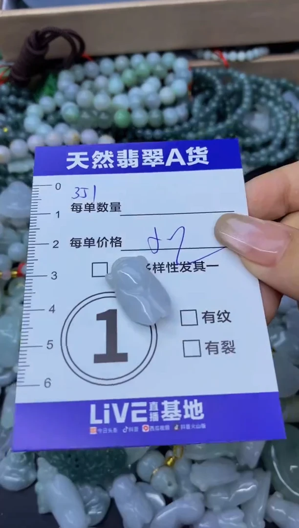 颈饰未镶嵌翡翠天然翡翠A货批量多样性发一件