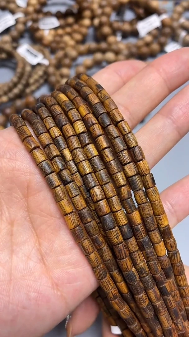 沉香手串海南红金猊随型长串多样性发其一