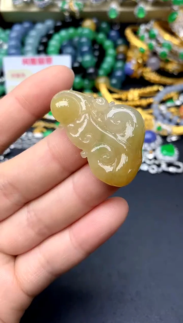 颈饰未镶嵌翡翠189-中国好珍宝