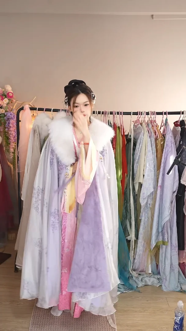 紫色斗篷 不退换