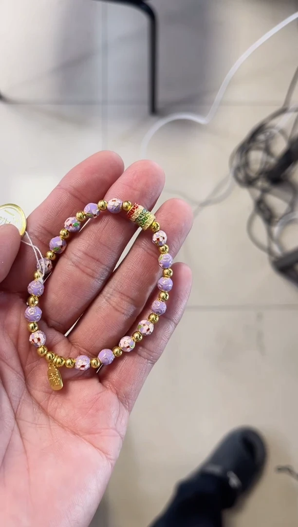 J****婷，珐琅手串-6mm