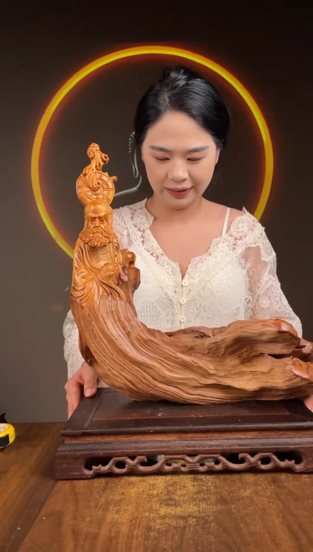 柏木（崖柏）手工摆件,先抢先得! 编号:179