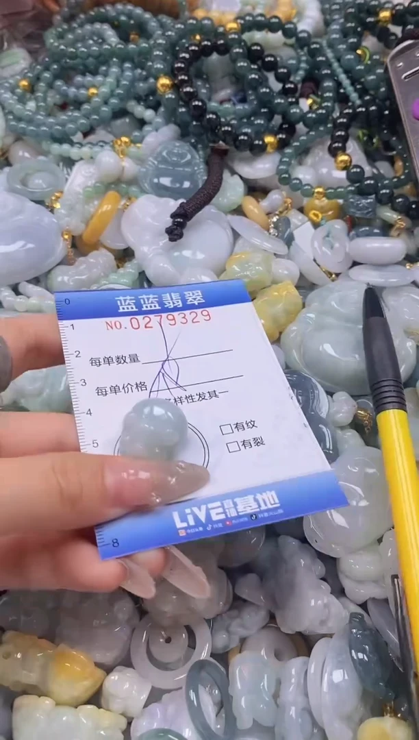 翡翠未镶嵌颈饰闪购0279329多样性发其一