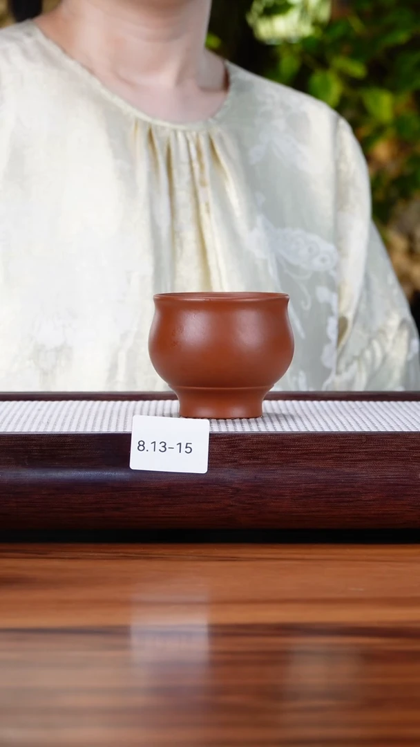 茶壶紫砂8.13-15 朱泥 主人杯