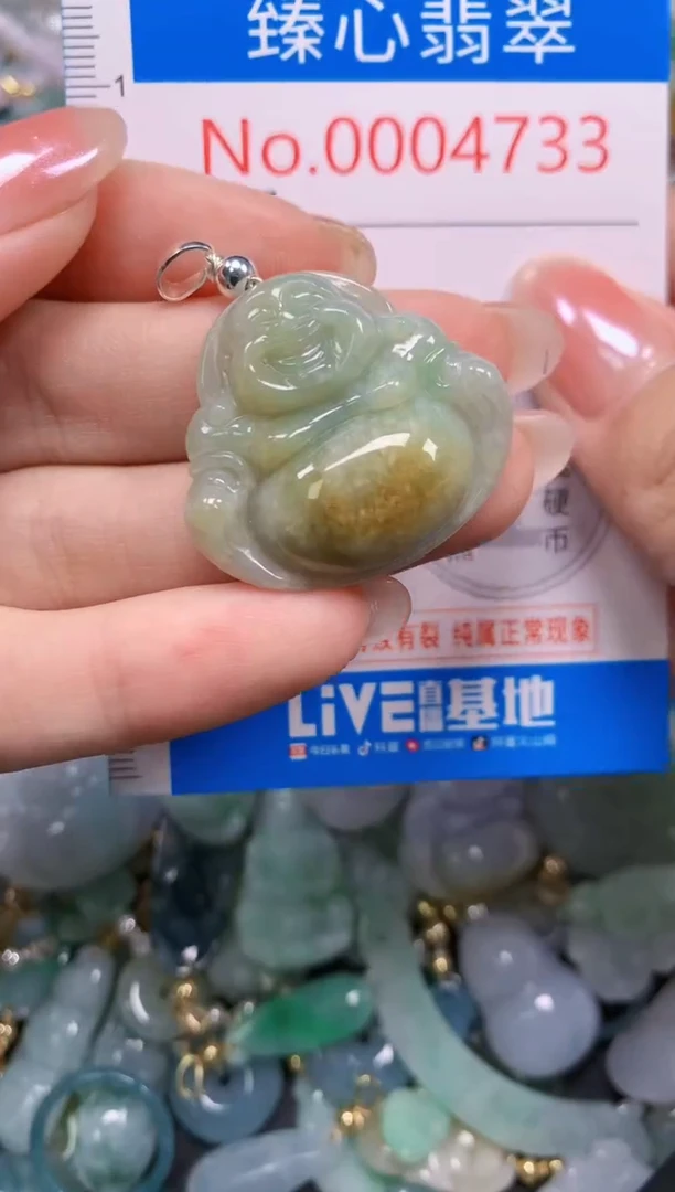 吊坠(不含链)未镶嵌翡翠4733