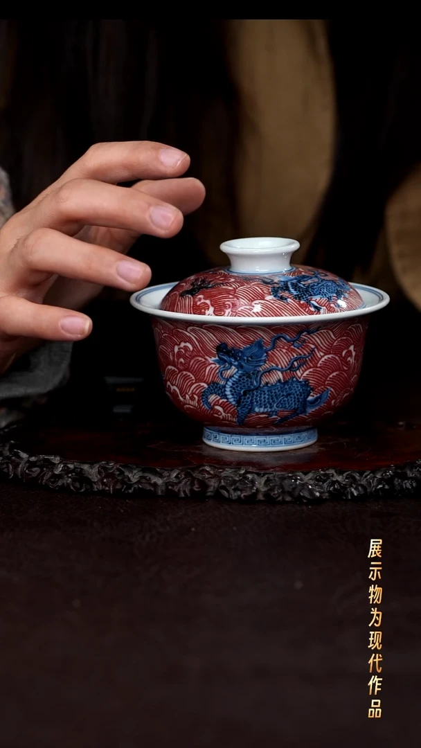 杯子瓷景德镇全手工手绘好瓷好器严选