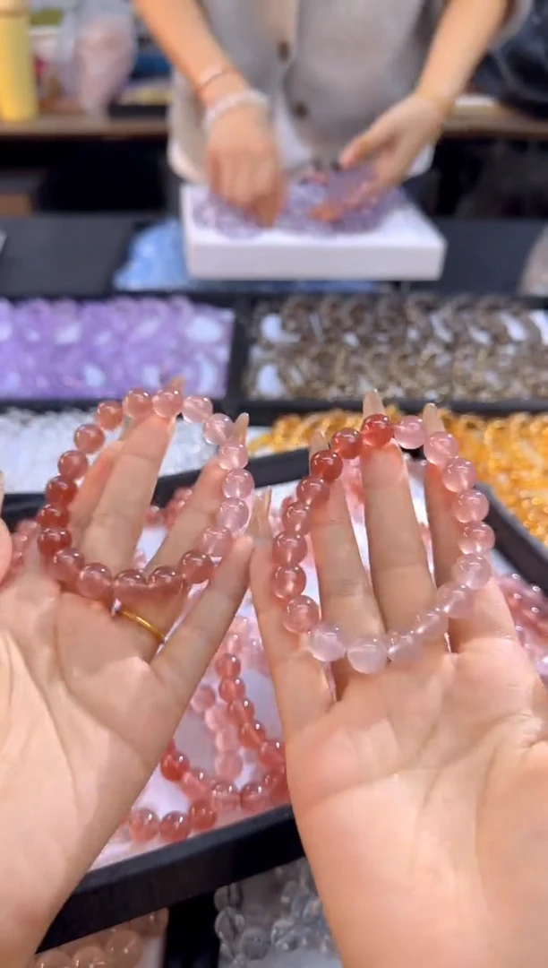 【闪购商品】水晶手串未镶嵌039/多样性发其一/卡10