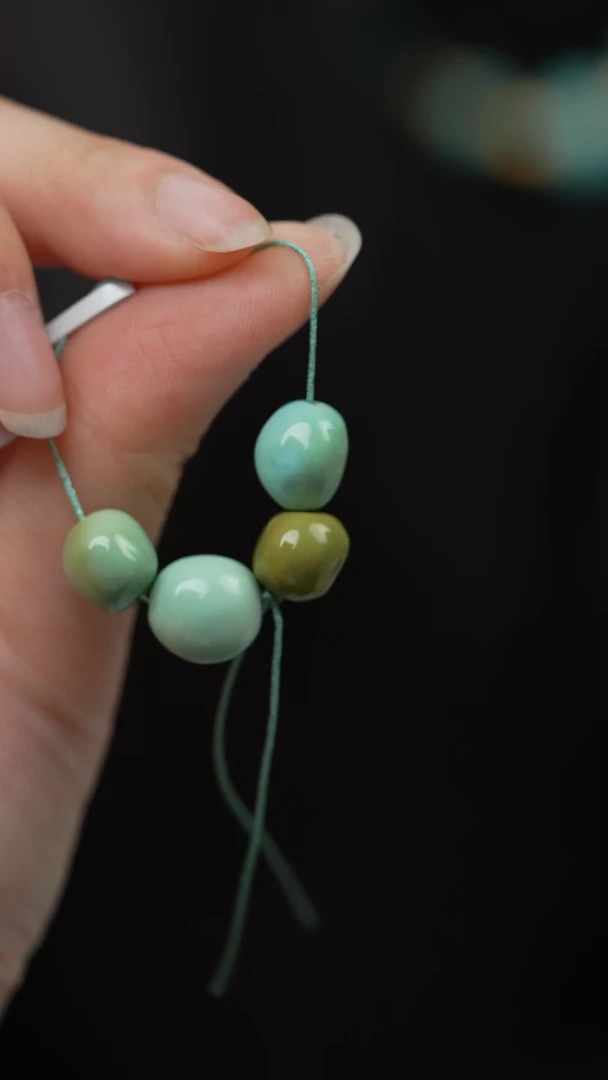 未镶嵌绿松石E128（多样性发一件）单珠