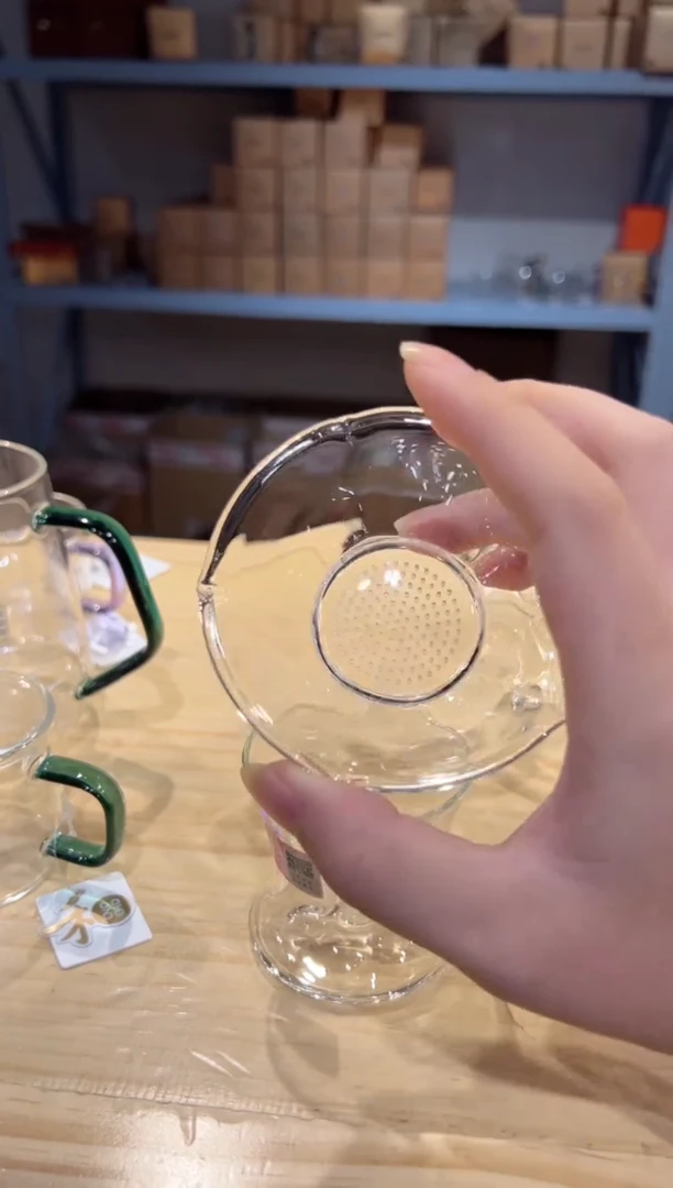 禾器-观山茶漏-透明色