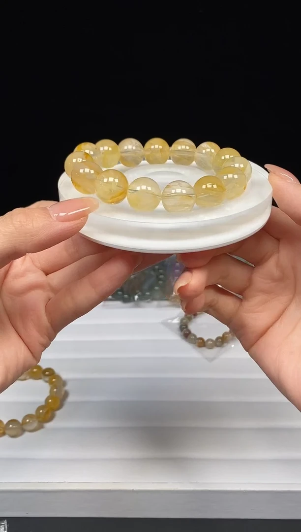 水晶手链未镶嵌多样性发其一；编号092