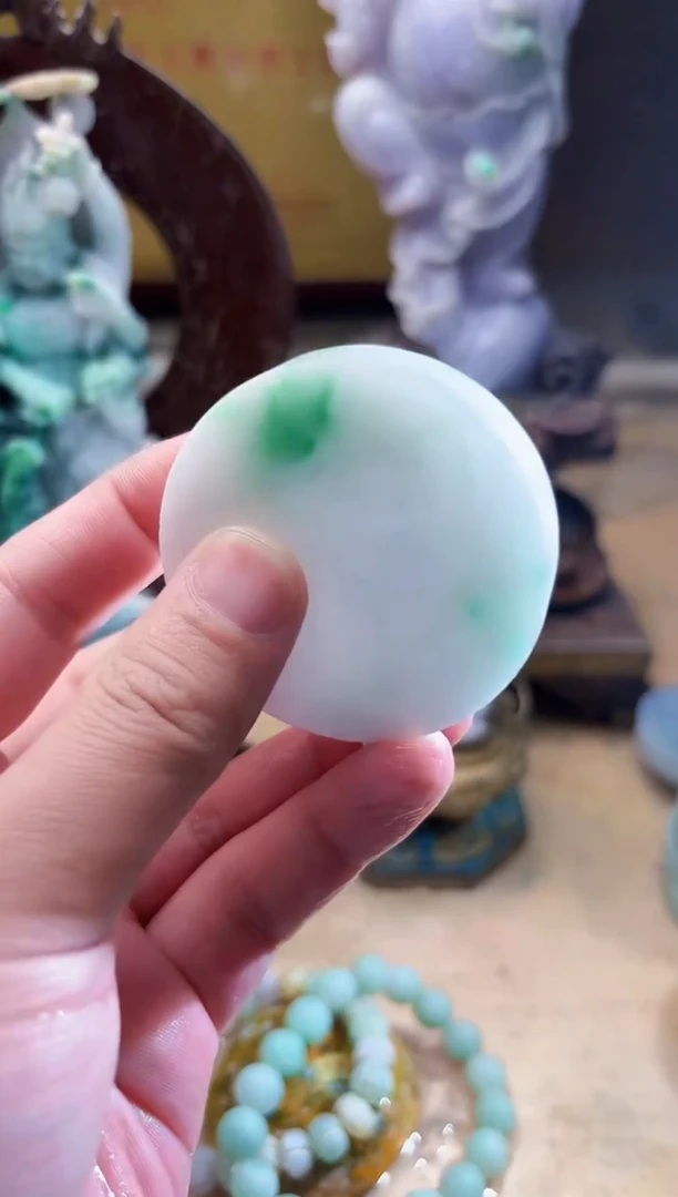 未镶嵌挂件翡翠A货张优8883