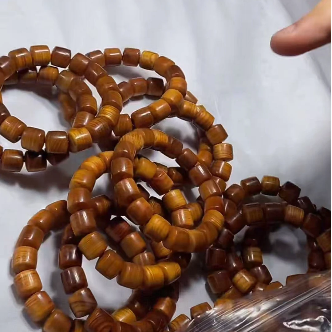 【绿庄】-1843--崖柏手串-多样性发其一