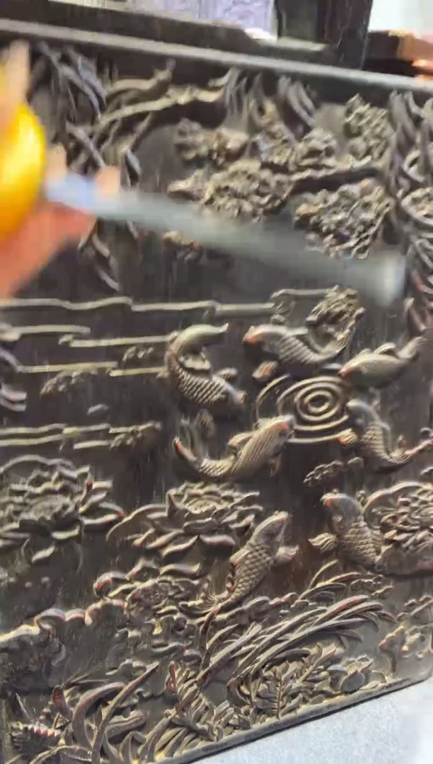 木紫檀拆件雕刻板以直播间实物为准