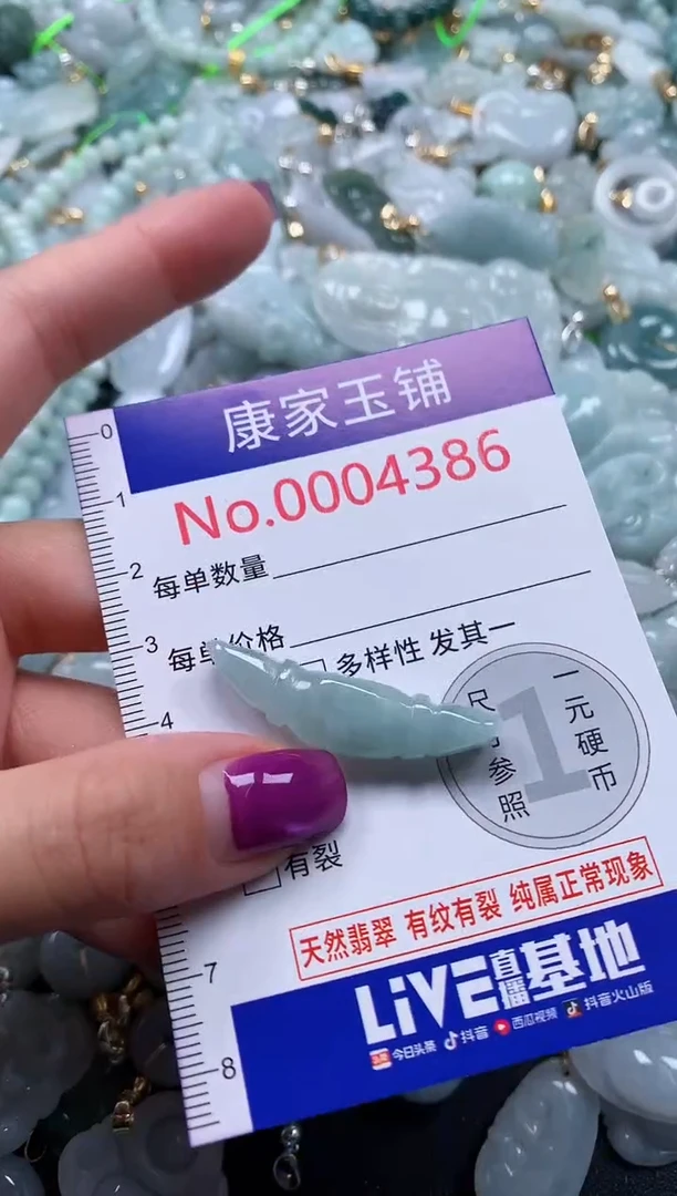 颈饰未镶嵌翡翠4386