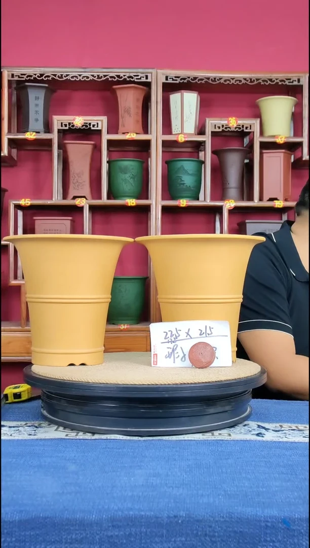 紫砂花盆紫砂紫砂