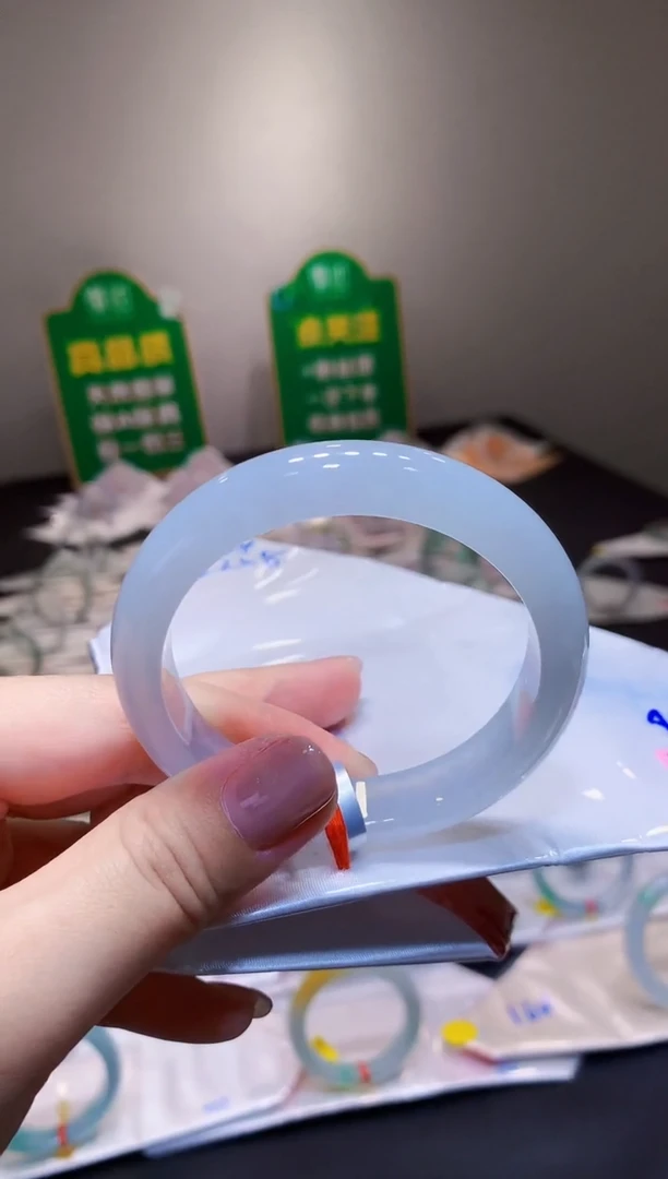 未镶嵌手镯翡翠K1天然A货缅甸翡翠56.4