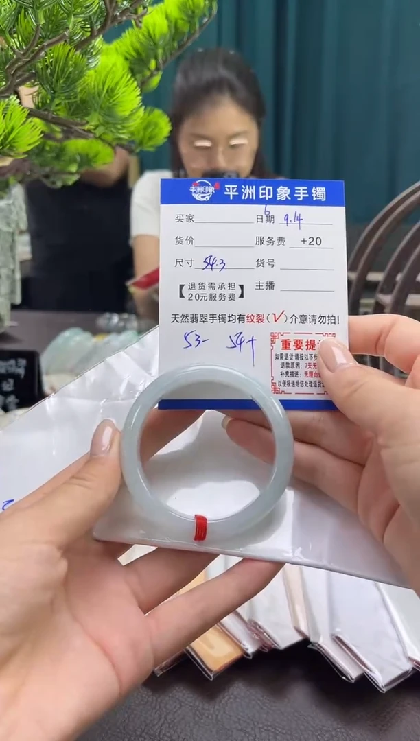 未镶嵌手镯翡翠(有鉴赏期)6