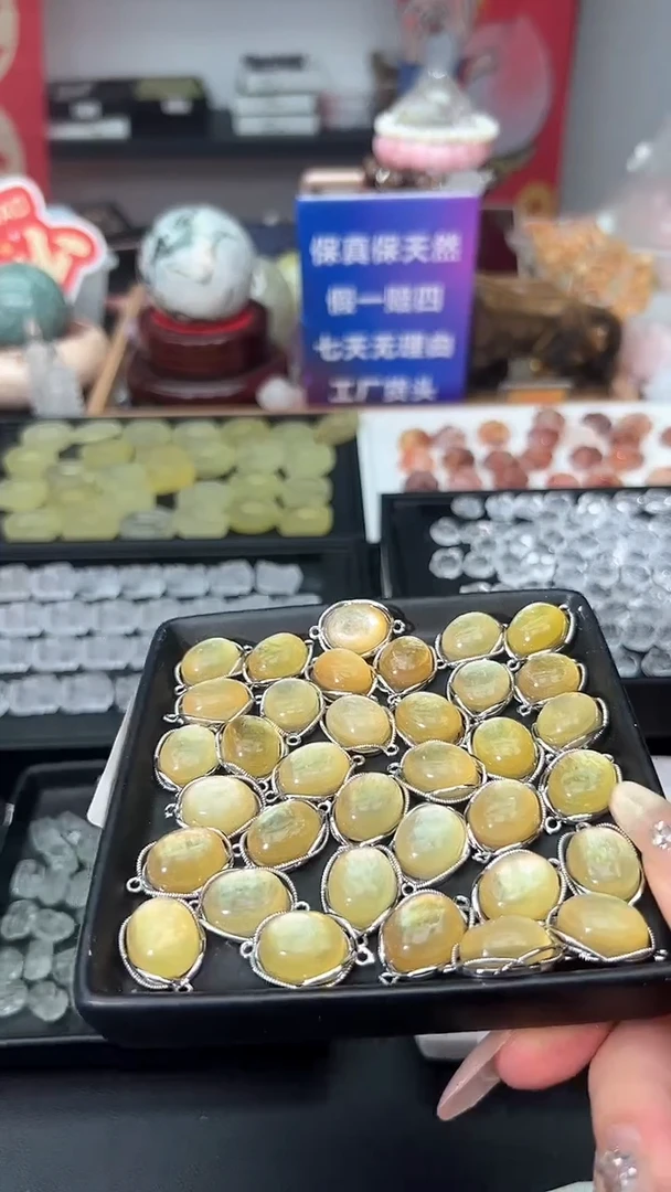【闪购商品】水晶颈饰未镶嵌34多样性发其一/3.11/1个