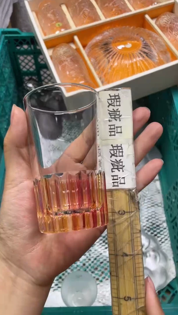 手工艺品玻璃九*463精美产品感谢选购