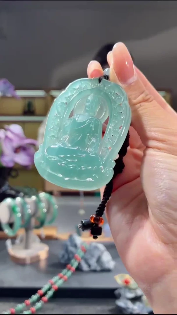 吊坠(不含链)未镶嵌翡翠阿弥陀佛