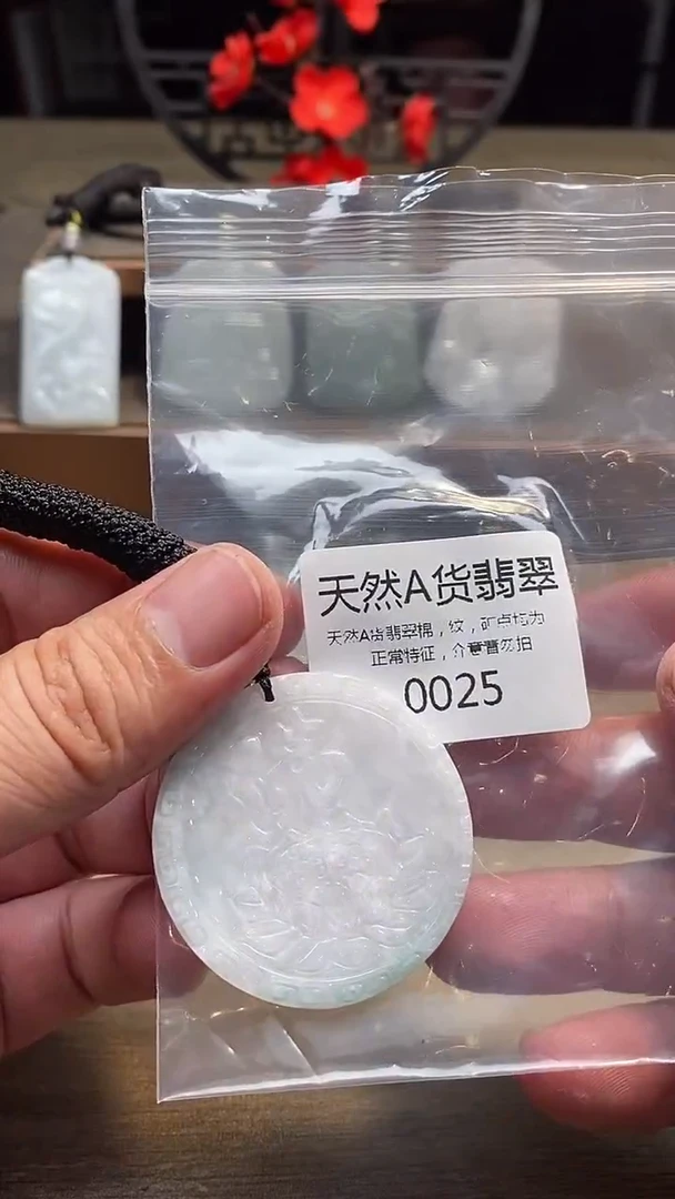 翡翠未镶嵌颈饰00020250528000025