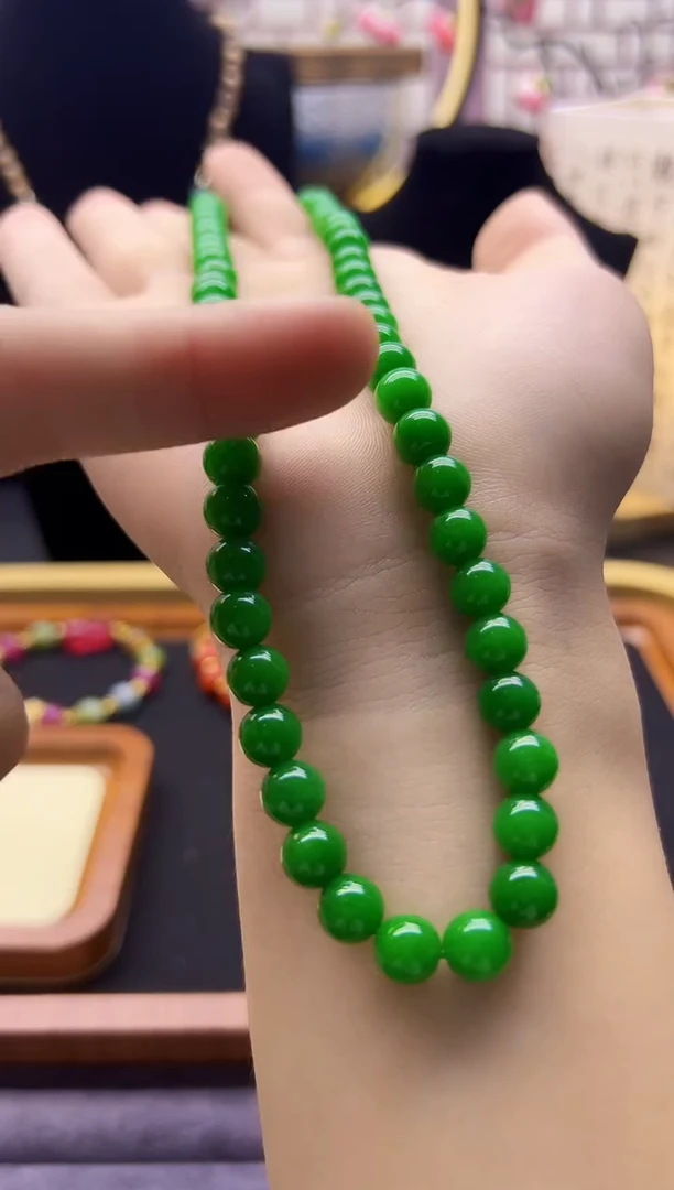 【闪购商品】翡翠颈饰银S925镶嵌X242