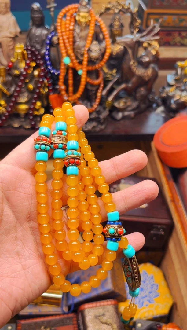 翡翠未镶嵌颈饰安哥专属精品链接F34G