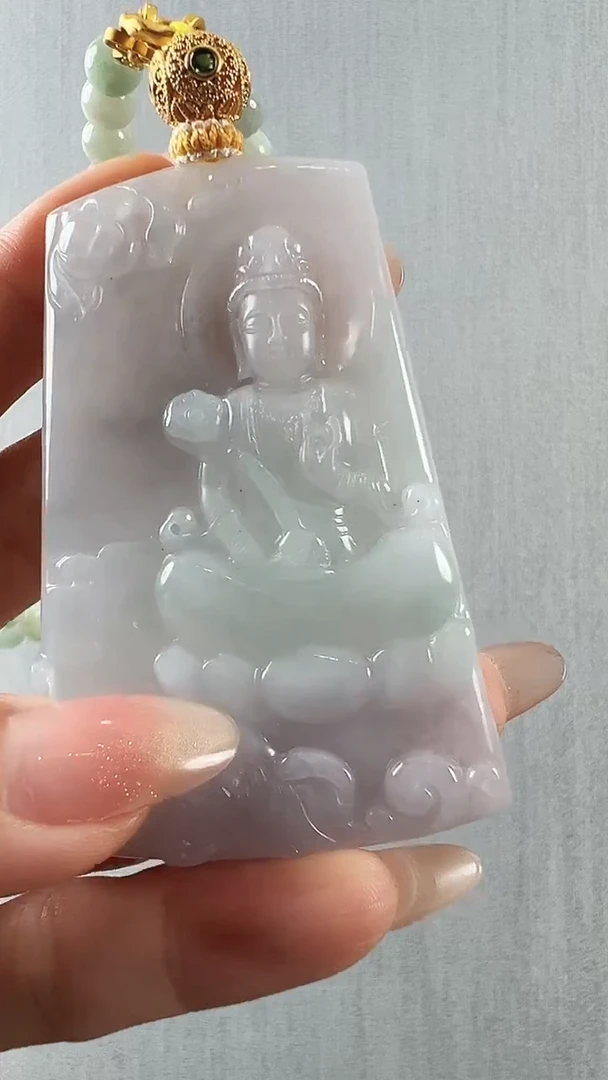 颈饰未镶嵌翡翠普贤