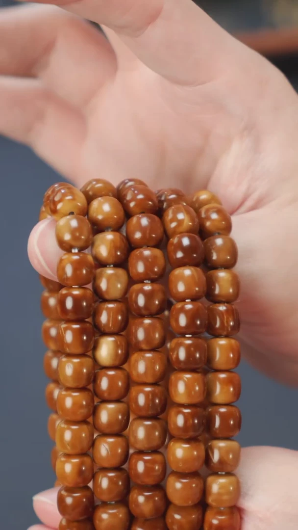 紫金鼠手串实心库克老型9