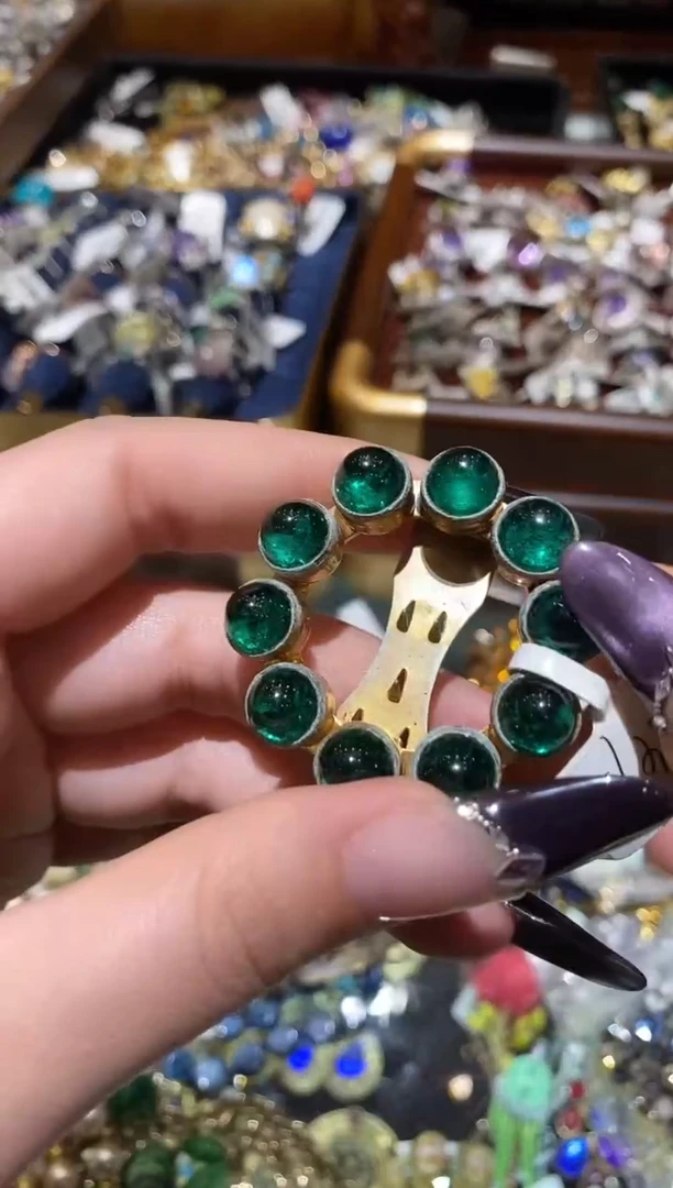 琉璃铜合金楚楚珠宝中古甄选不退换