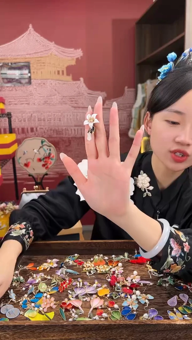 【闪购商品】刺绣苏绣世家非遗手工（耳环）