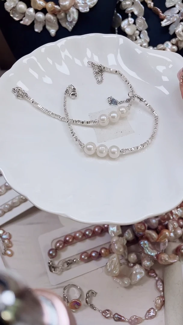 未镶嵌手链淡水珍珠【纯恬饰品】（多样性发货发一）