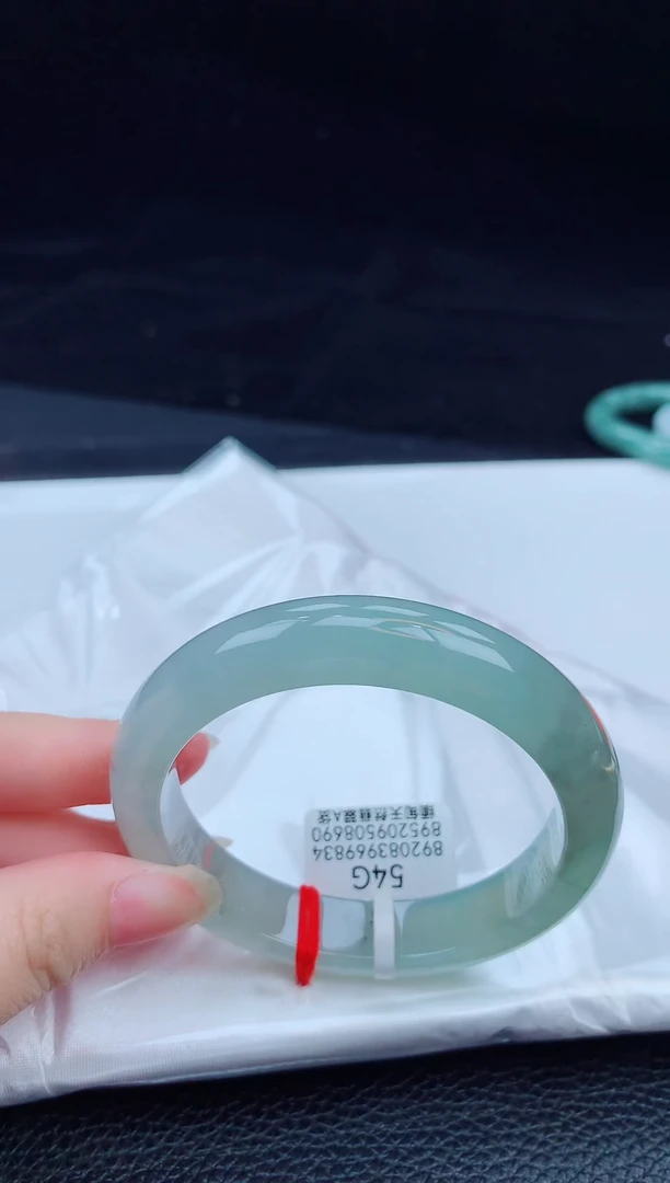 翡翠手镯未镶嵌缅甸天然翡翠A货手镯