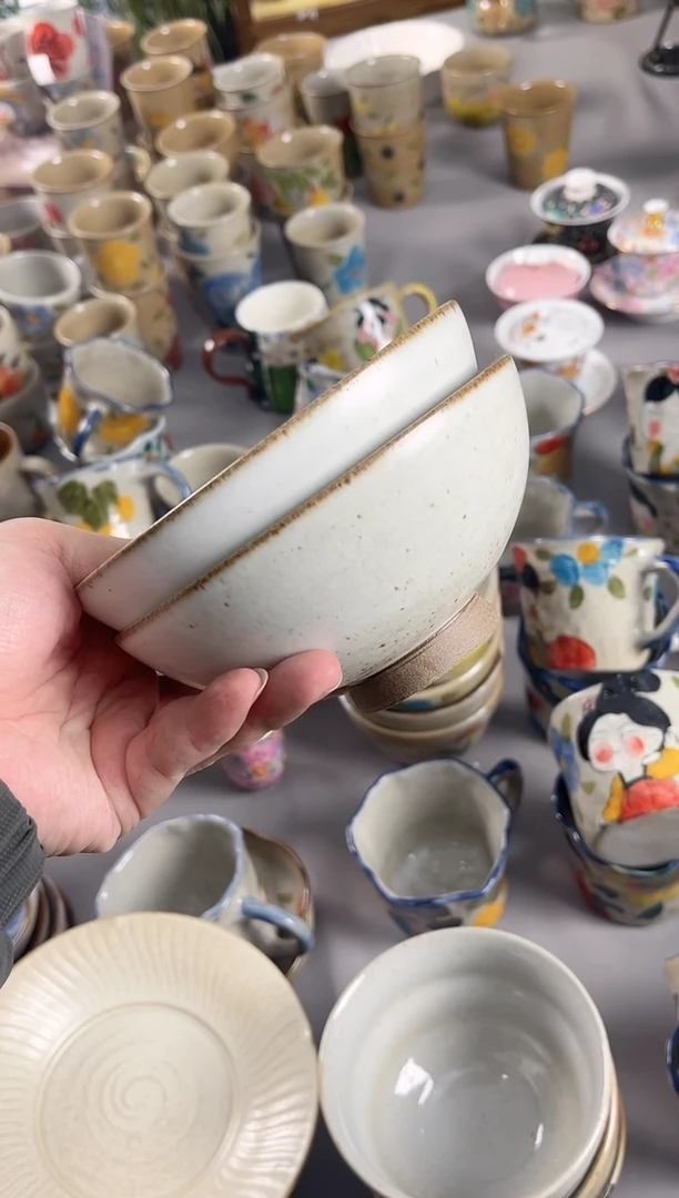 【闪购商品】瓷片景德镇手绘高温釉下彩2个