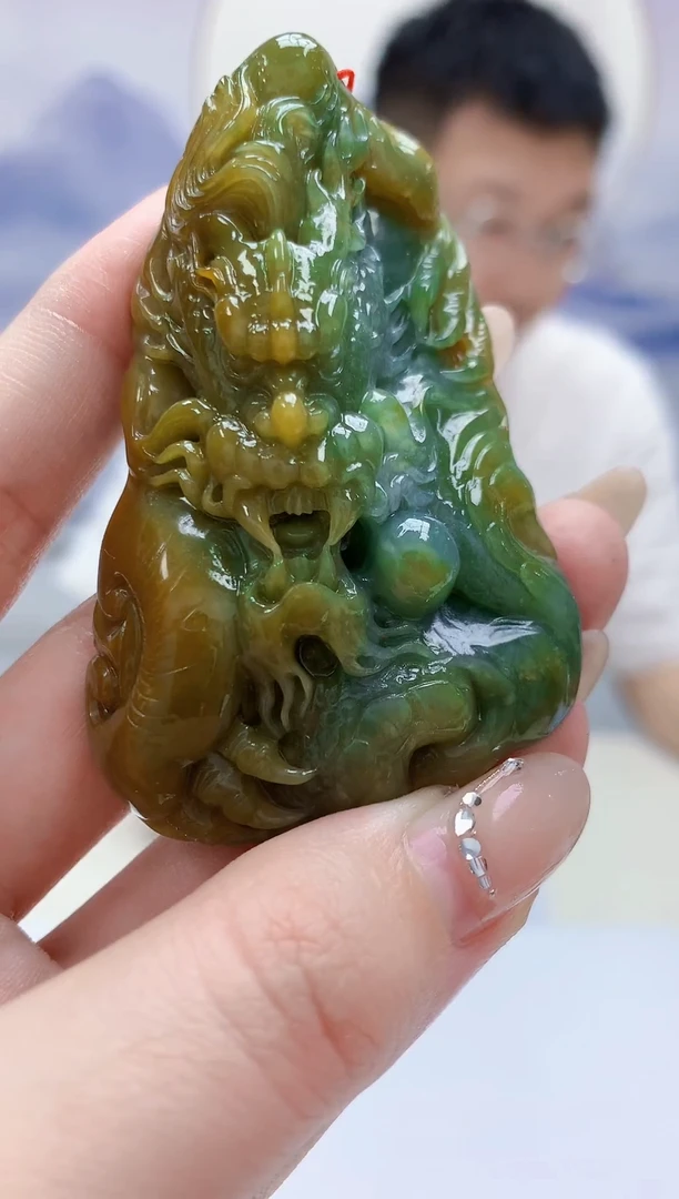 定制翡翠未镶嵌5158jw-毛货挂件144