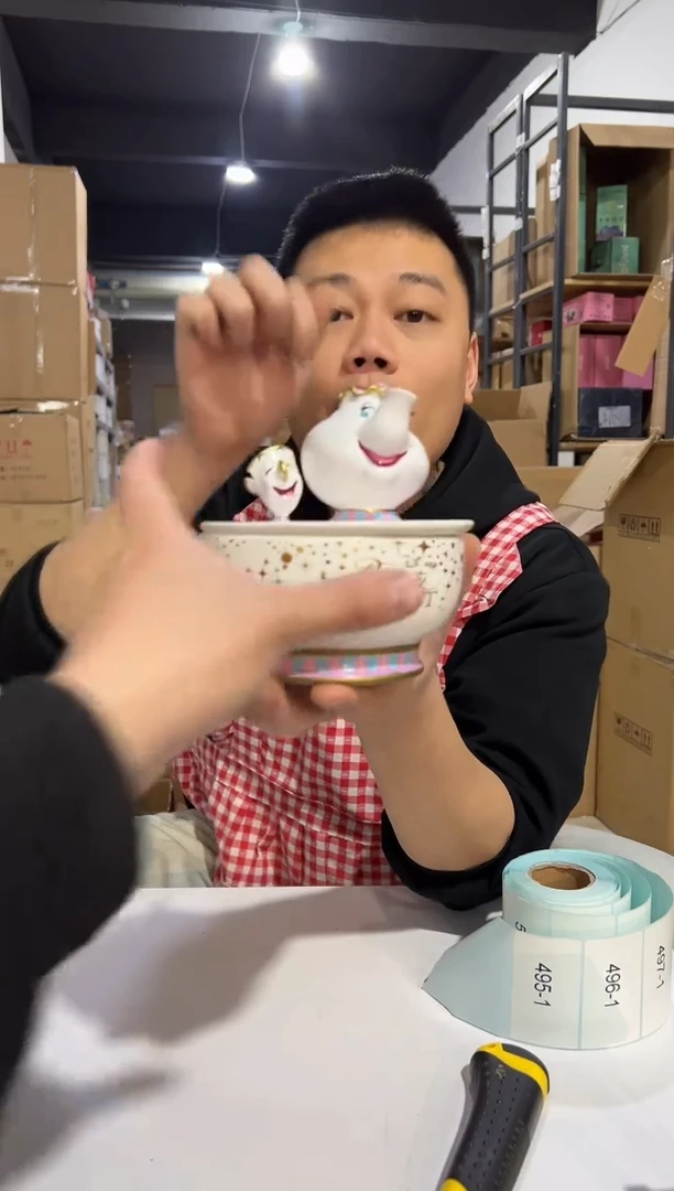 【闪购商品】杯茶壶太太首饰盒