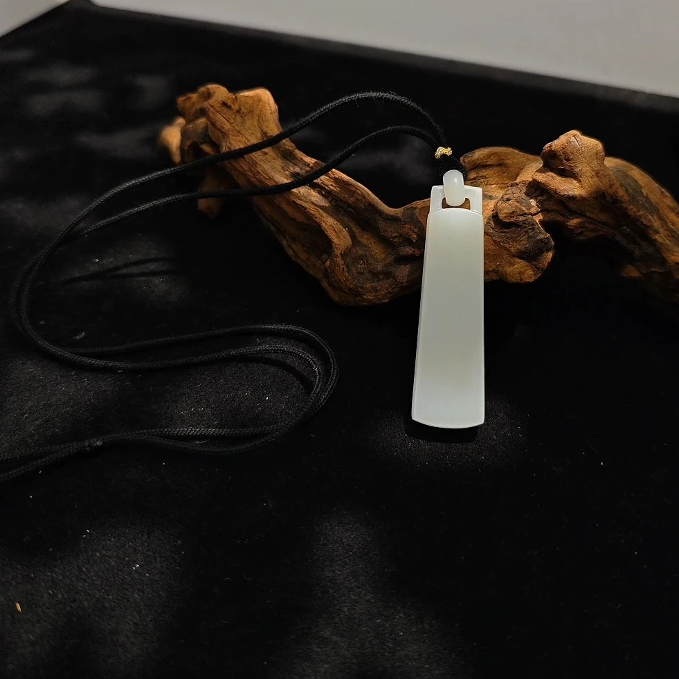 和田玉 白玉吊坠 2161 多样性发一件 60mm