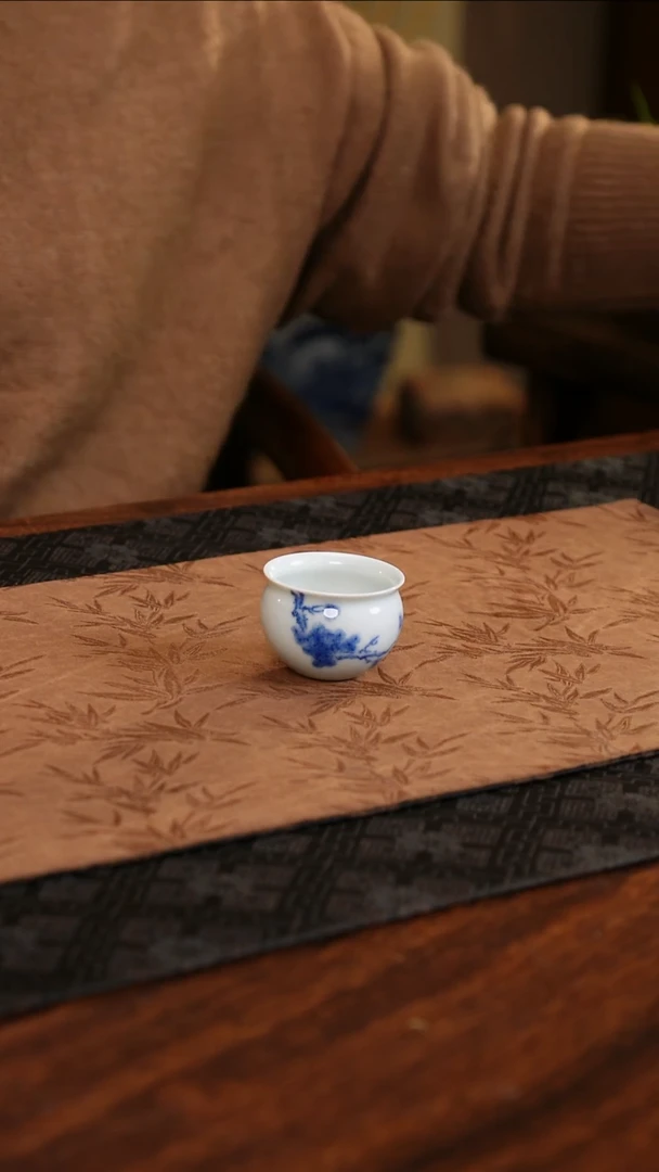 【闪购商品】杯子聚澜堂松针小缸杯