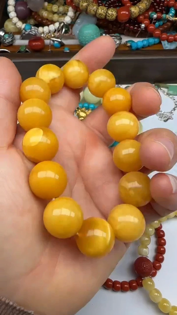 裸石琥珀未镶嵌爷爷TV