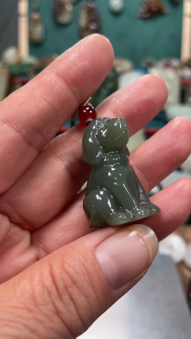 未镶嵌和田玉挂件0038