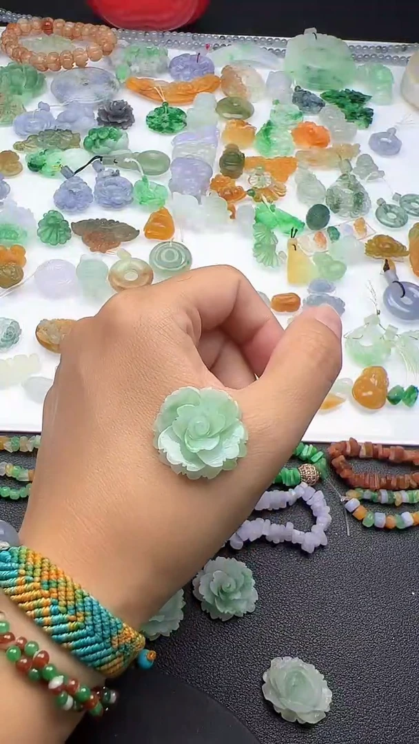 定制翡翠未镶嵌天然A货翡翠毛货不退不换