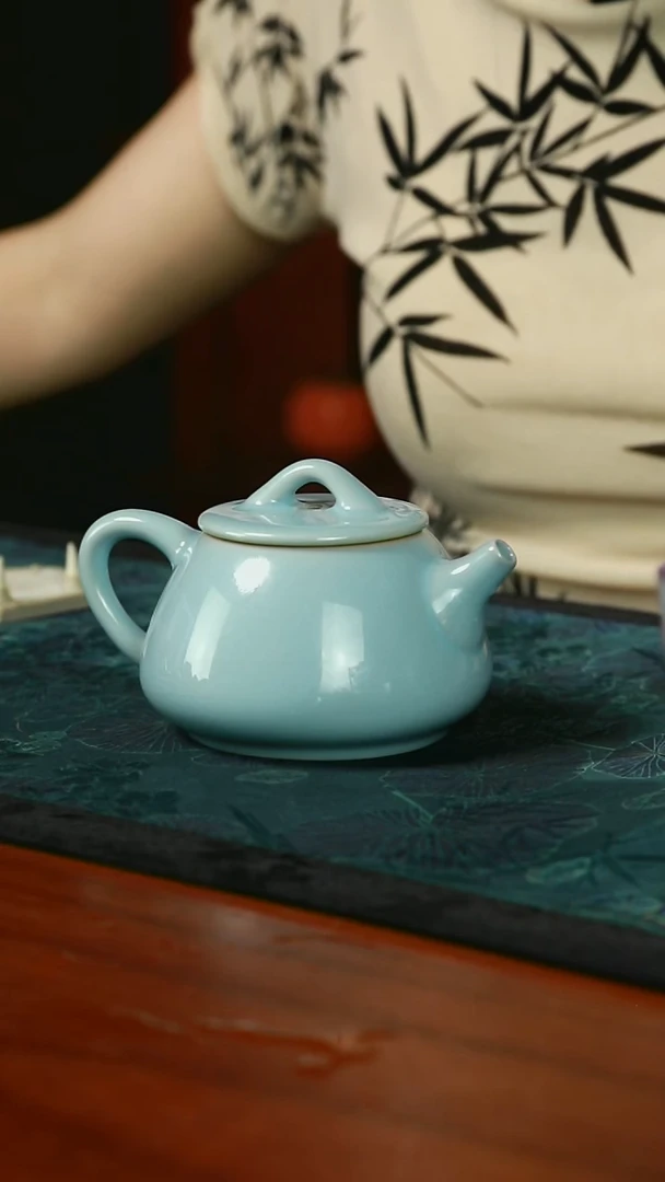 石瓢壶 支钉 开片 一级品 240毫升