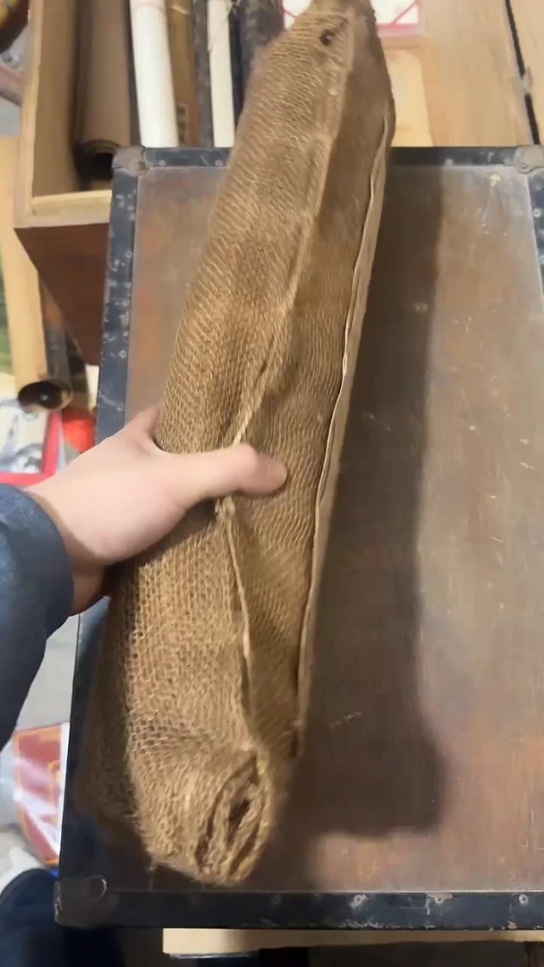 老家的一个没坏的年画