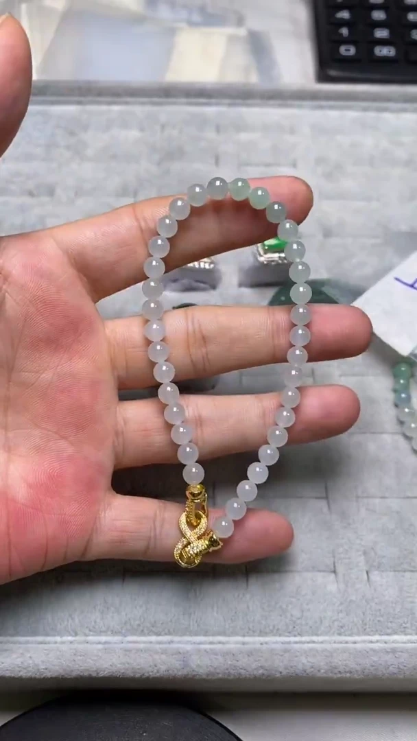 未镶嵌定制翡翠天然翡翠珠串（多样性发货一）