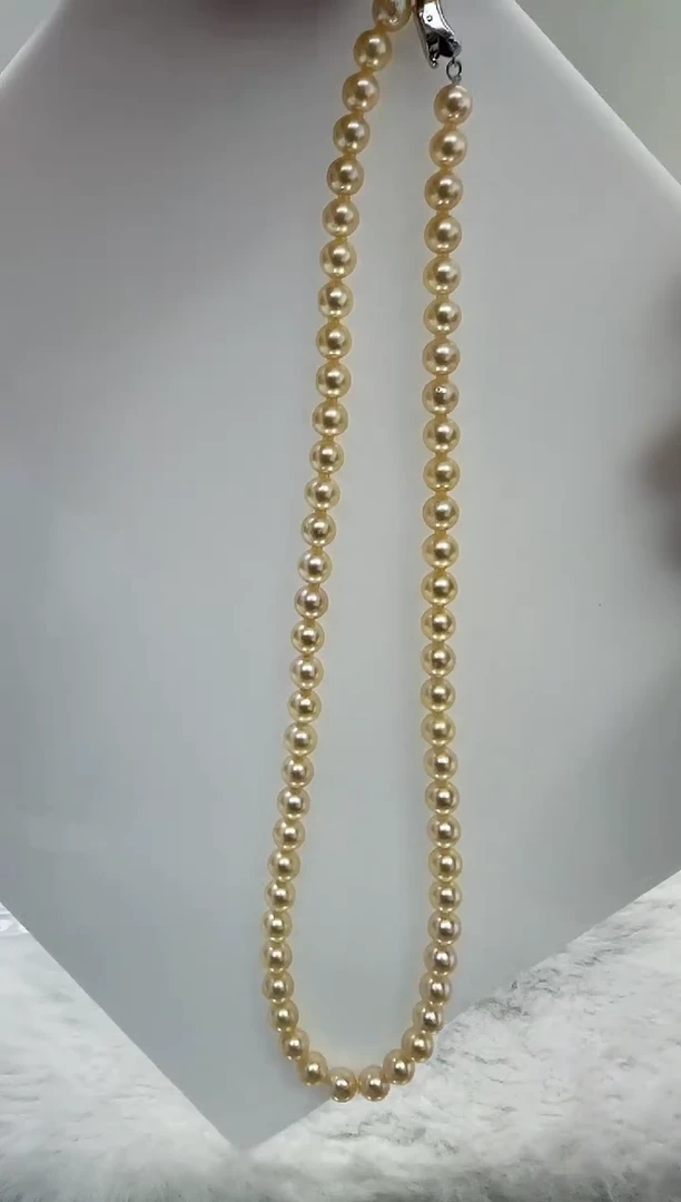 【闪购商品】海水珍珠DA未镶嵌羽皇金7 t814