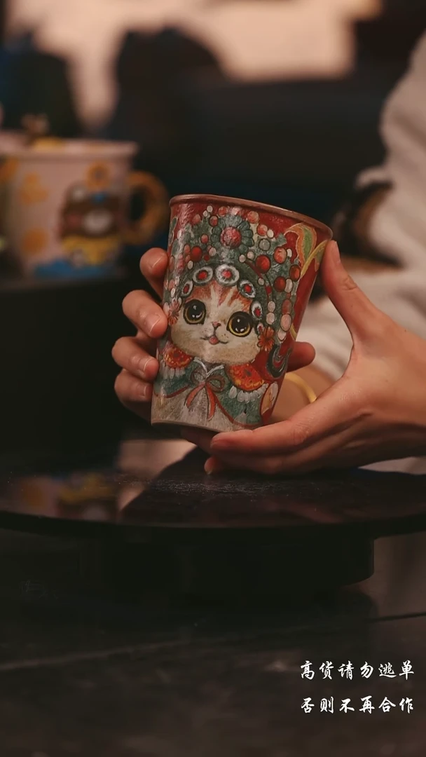 陶瓷景德镇可爱设计师款陶瓷