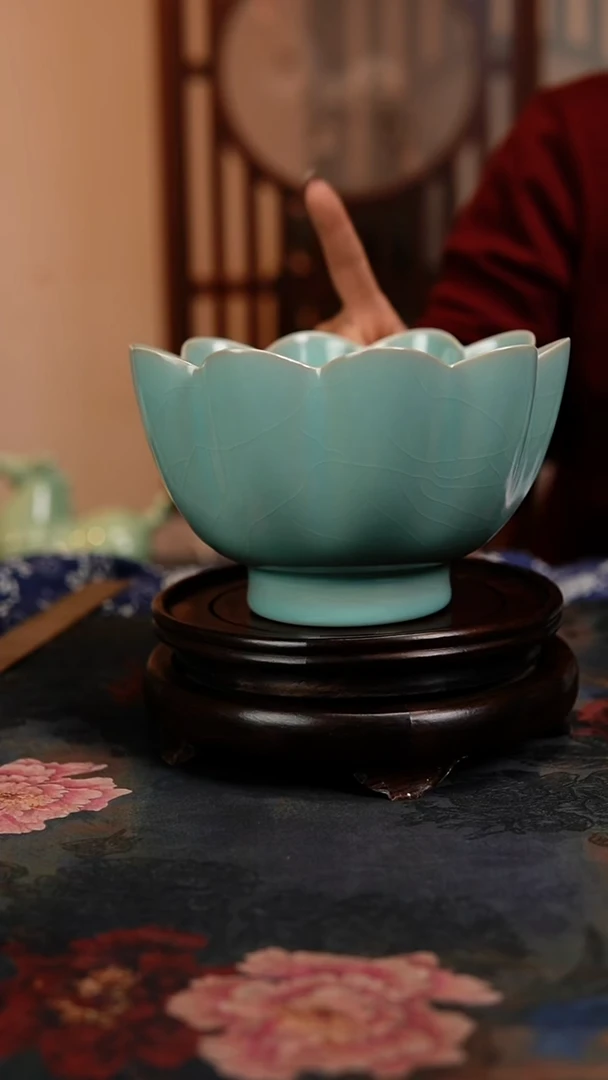 瓷片原产地原矿釉汝瓷