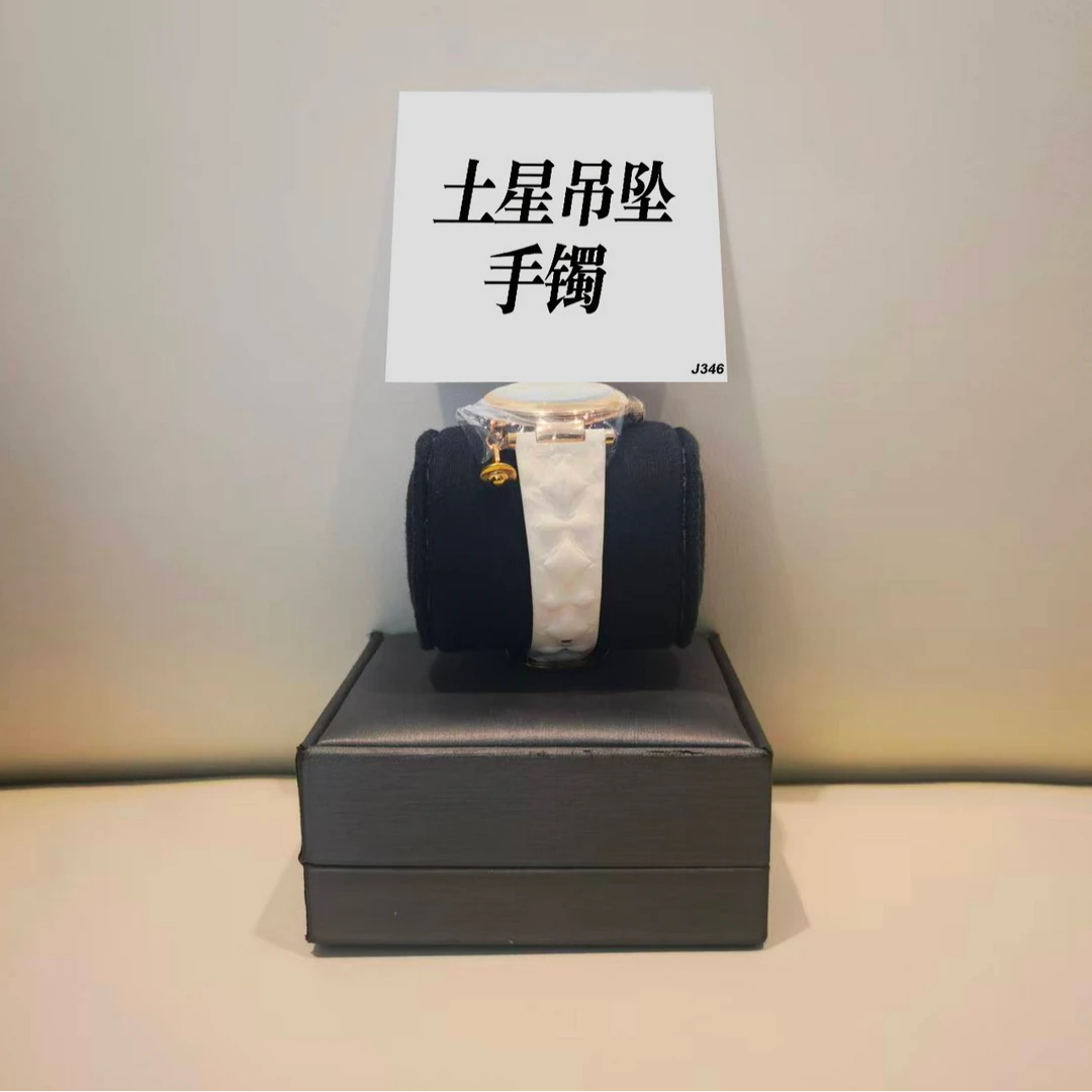 钛钢手镯 土星吊坠手镯 ZF-J346