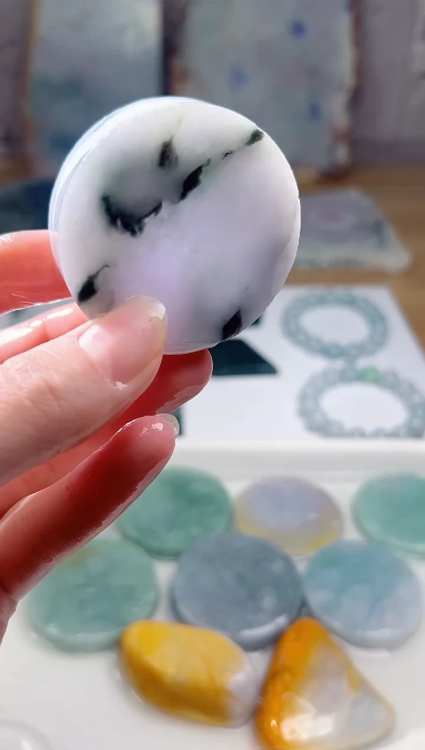 裸石翡翠天然翡翠A货石 南 089