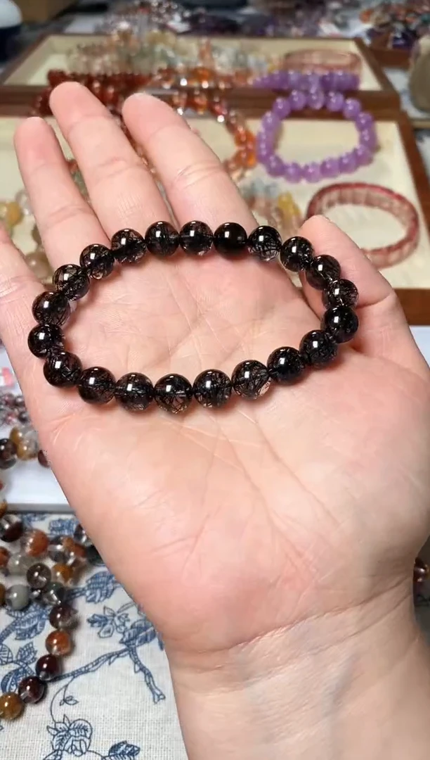 未镶嵌手链水晶黑发晶蕾丝发9